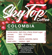 Load image into Gallery viewer, COLOMBIA - SIERRA NEVADA - (MEDIUM - LIGHT)