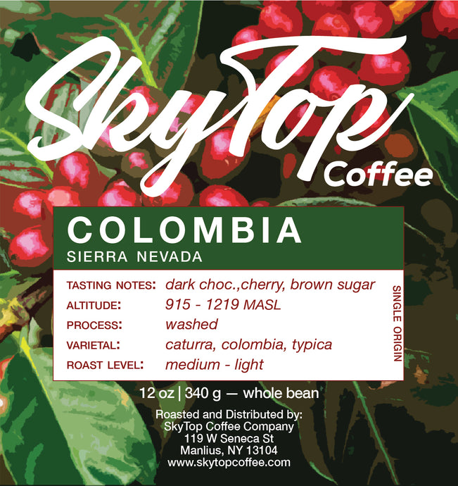 COLOMBIA - SIERRA NEVADA - (MEDIUM - LIGHT)
