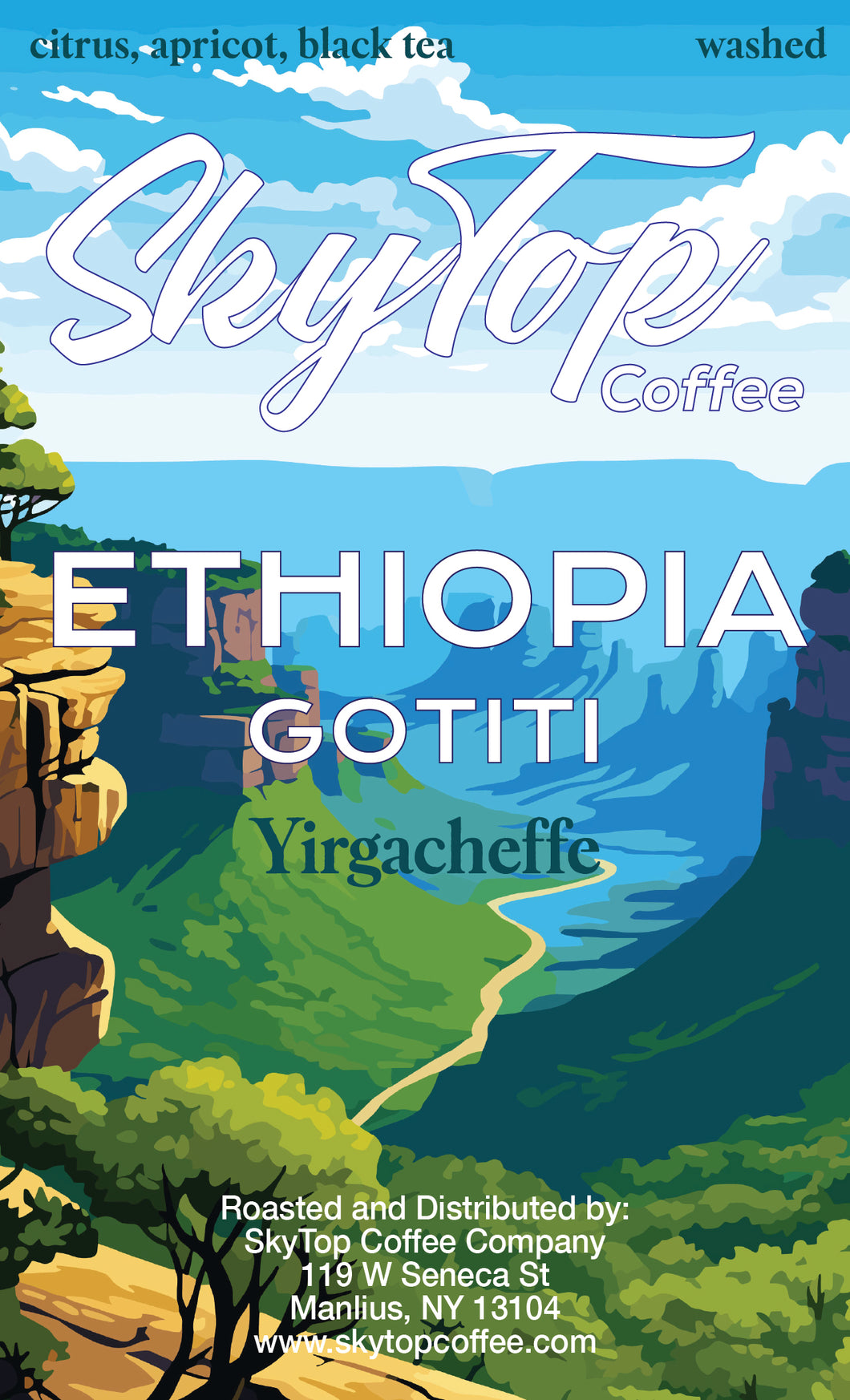 ETHIOPIA - YIRGACHEFFE - GOTITI (LIGHT)