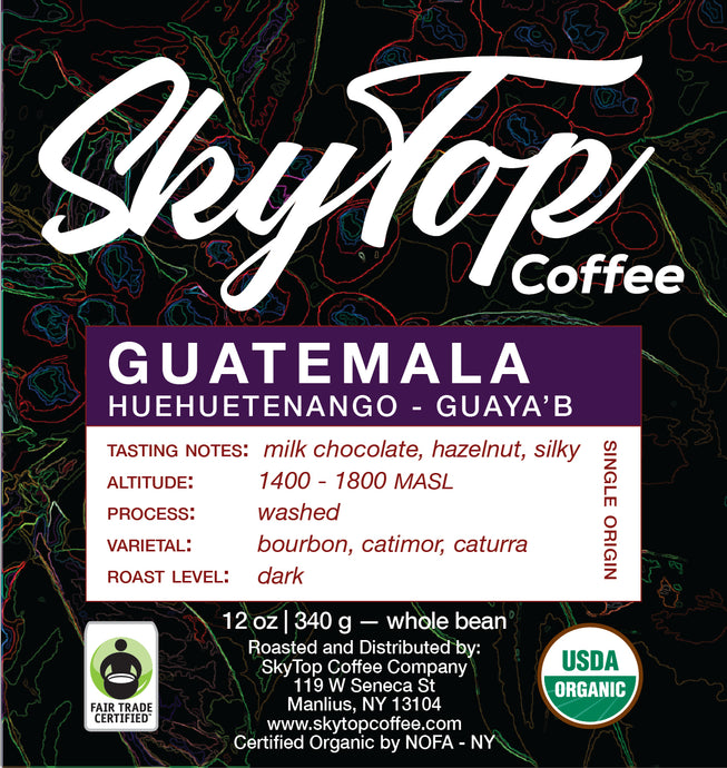 GUATEMALA - GUAYA'B (DARK ROAST)-SOLD OUT!