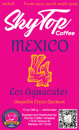 MEXICO - CUP OF EXCELLENCE -#4 (LIGHT)-Rated 95 by Coffee Review!