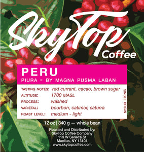 PERU - PIURA - By producer MAGNA PUSMA LABAN (MED-LIGHT)