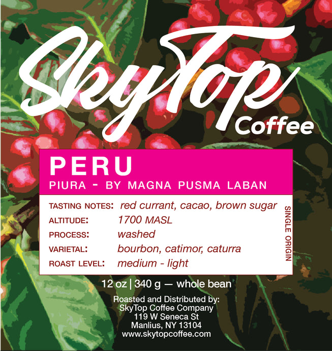 PERU - PIURA - By producer MAGNA PUSMA LABAN (MED-LIGHT)