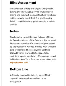 MEXICO - LA PEÑA - NATIONAL WINNER MEXICO (MED - LIGHT)